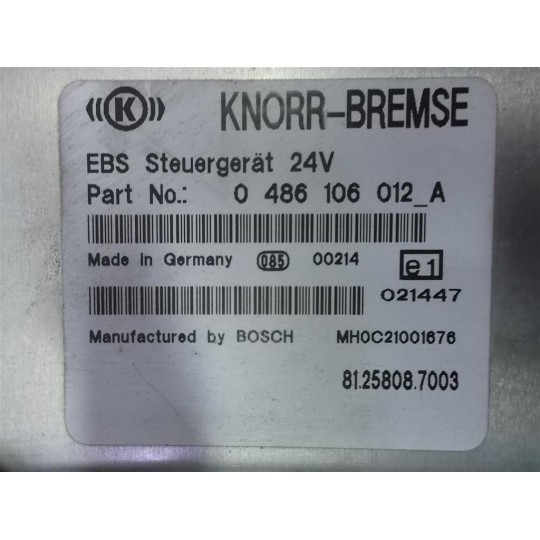 EBS CONTROL UNIT  MAN TG-A 2000>2007 used