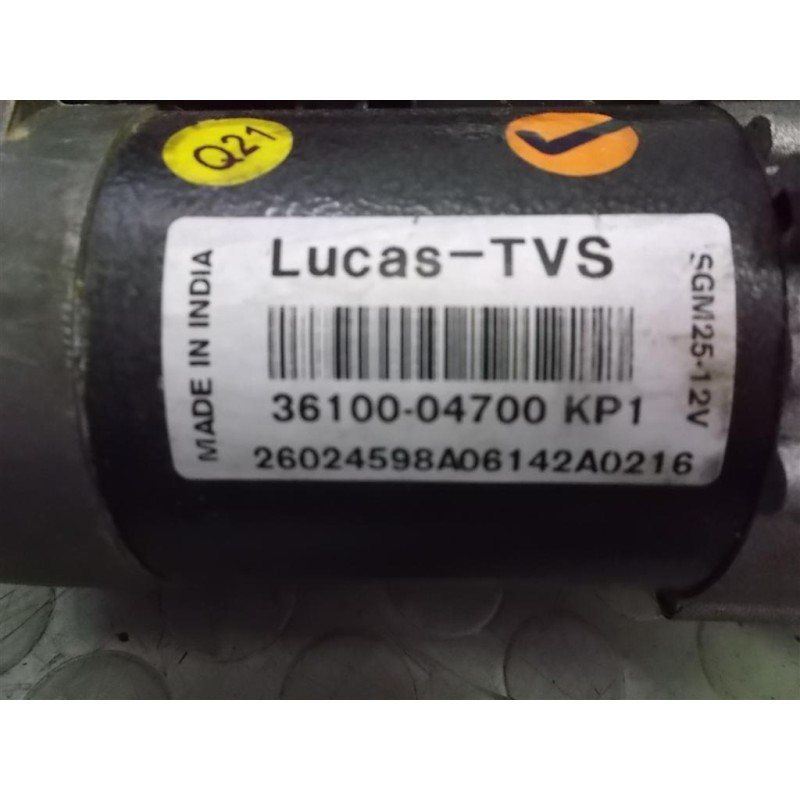 HYUNDAI STARTER MOTOR HYUNDAI i10 2013>2016 used