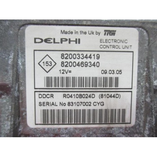 ENGINE UNIT RENAULT Megane 2002>2006 used