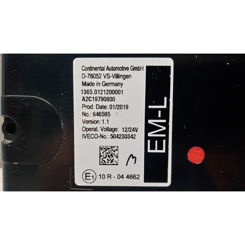 IVECO VARIOUS CONTROL UNIT C IVECO TRAKKER 2013> used