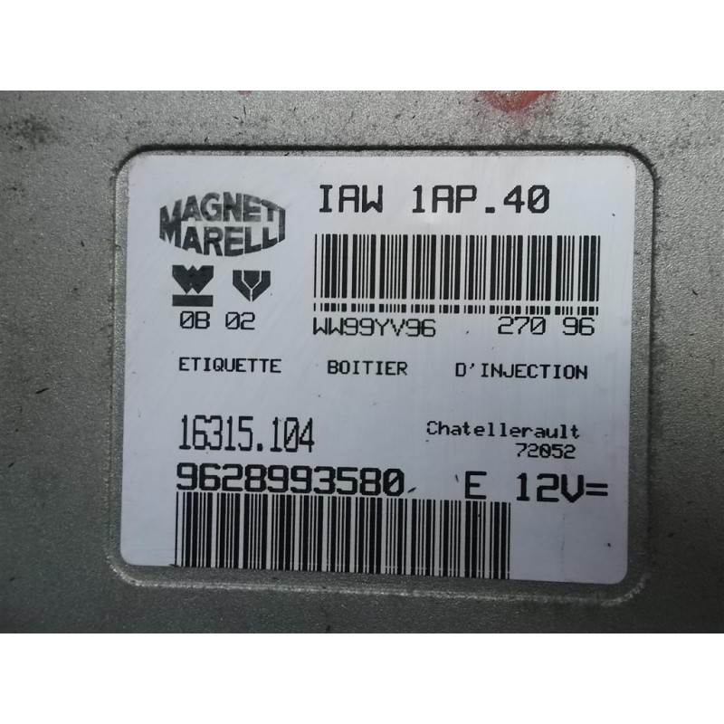 PEUGEOT ENGINE UNIT PEUGEOT Partner/Ranch 1996>2002 used