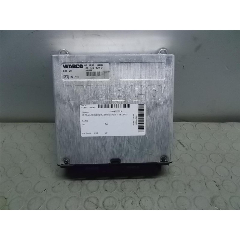 DAF CENTRALINA EBS CONTROLLO FRENATA DAF XF105 usato