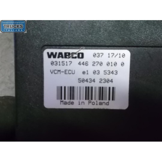 VARIOUS CONTROL UNITS D  IVECO EUROCARGO 2008>2013 used