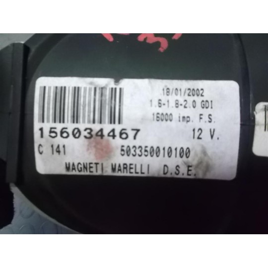 QUADRO STRUMENTI ALFA ROMEO 156 1997>2003 usato