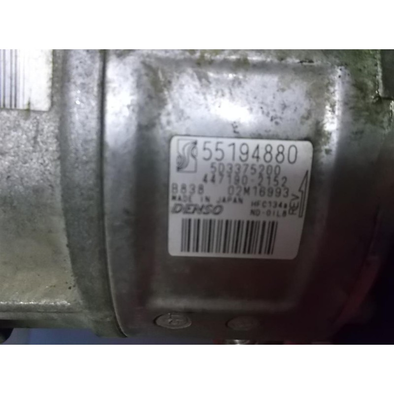 FIAT AIR CONDITIONER COMPRESSOR FIAT F.Punto Evo 2009>2012 used
