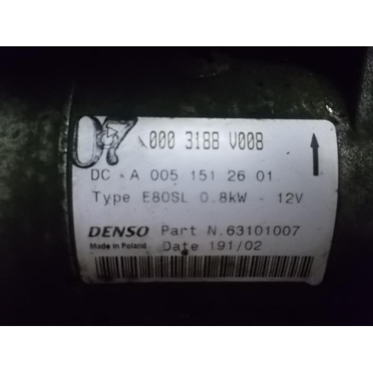 STARTER MOTOR SMART City Coupé e Cabrio Fourtwo 2003>2007 used