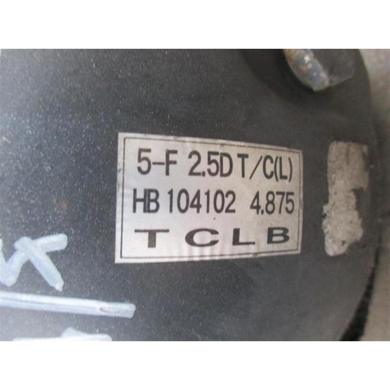 HYUNDAI FRONT DIFFERENTIAL  HYUNDAI Galloper 1991>2003 used