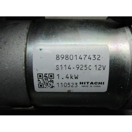 STARTER MOTOR OPEL Astra J 2009>2012 used