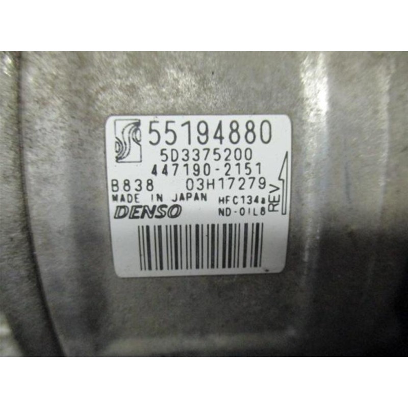 FIAT COMPRESSORE ARIA CONDIZIONATA FIAT F.Grande Punto 2005>2012 usato