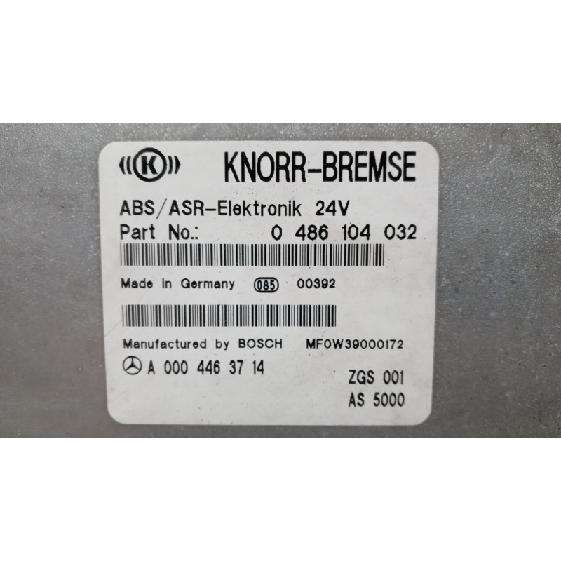 MERCEDES-BENZ truck CENTRALINA ABS MERCEDES-BENZ truck Atego 940 usato