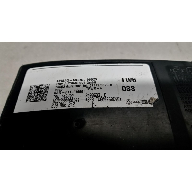 SEAT AIR BAG LATERALE DESTRO SEAT Ibiza 2008>2012 usato