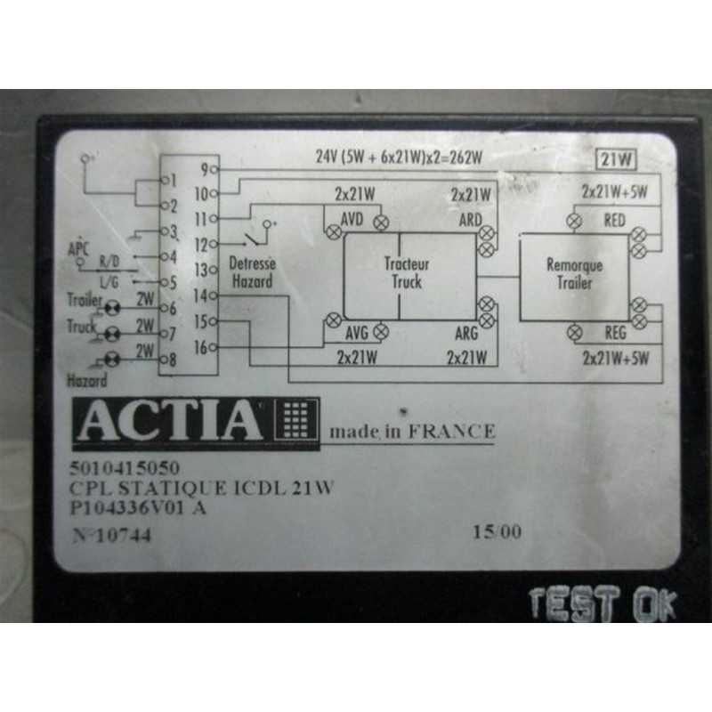 RENAULT truck VARIOUS CONTROL UNIT C RENAULT truck Magnum 1990>2001 used