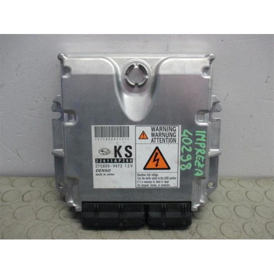 ENGINE UNIT SUBARU Impreza 2007> used