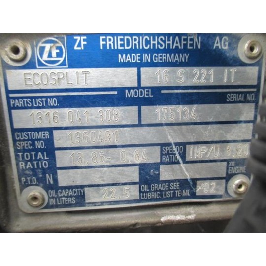 GEARBOXES  DAF XF95 used