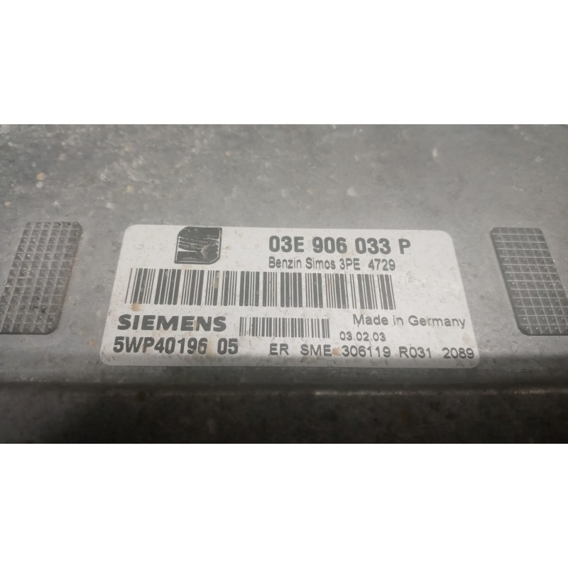 SEAT ENGINE UNIT SEAT Ibiza 2002>2006 used