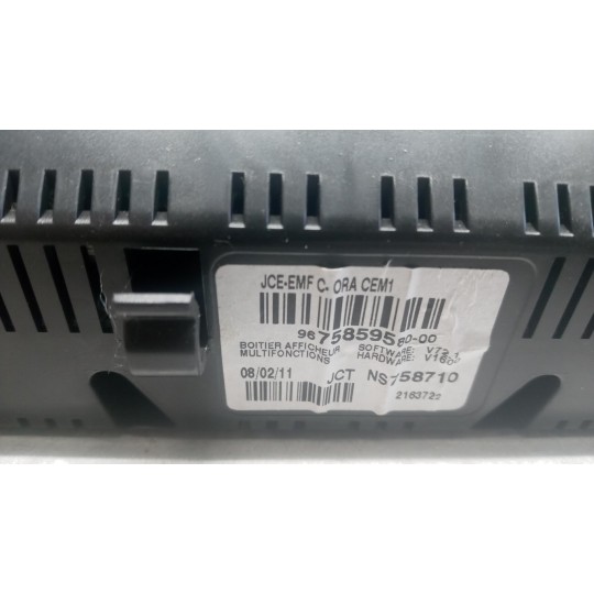 VARIOUS DISPLAY  PEUGEOT 3008 2009> used