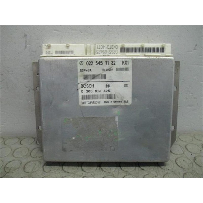 MERCEDES-BENZ ESP CONTROL UNIT  MERCEDES-BENZ Classe A (W168) 1997>2001 used