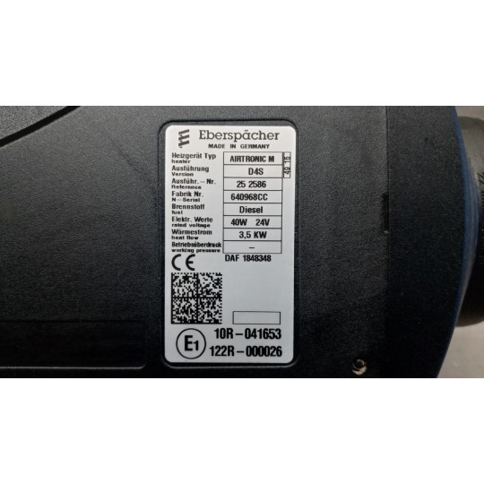 WEBASTO DAF XF106 usato