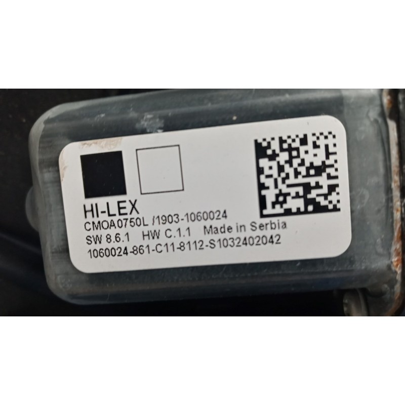 BMW FRONT LEFT POWERED WINDOWS  BMW Serie 1 (F40) 2019> used