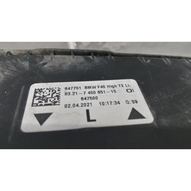 BMW FARO POST INTERNO LED SINISTRO BMW Serie 1 (F40) 2019> usato