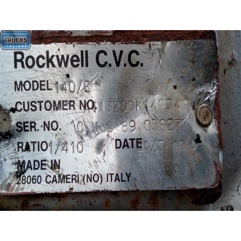 IVECO GRUPPO DIFFERENZIALE POSTERIORE IVECO 115-17 usato