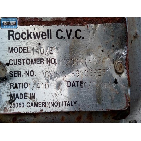 GRUPPO DIFFERENZIALE POSTERIORE IVECO 115-17 usato