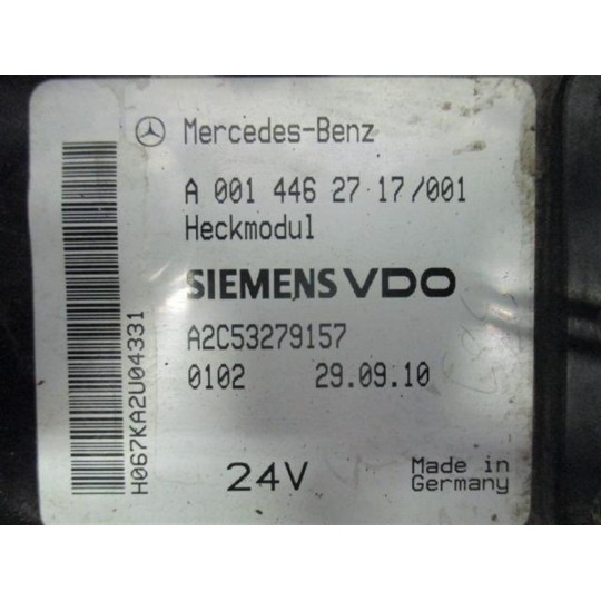 VARIOUS CONTROL UNITS A  MERCEDES-BENZ truck Actros euro 5 2008>2013 used