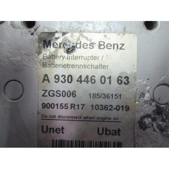 VARIOUS BRAKE 1  MERCEDES-BENZ truck Actros euro 5 2008>2013 used