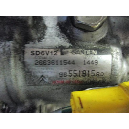 COMPRESSORE ARIA CONDIZIONATA PEUGEOT 206 2003>2012 usato