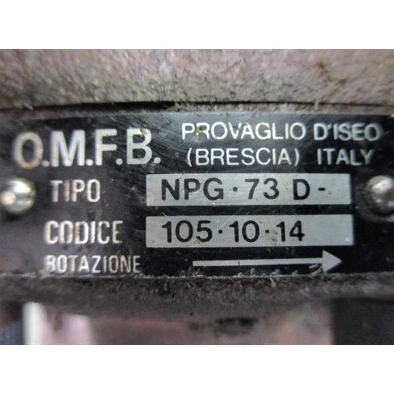 IVECO HYDRAULIC PUMP  IVECO Gamma Zeta used