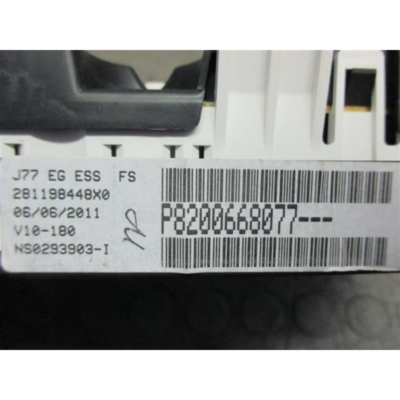 RENAULT INSTRUMENT PANEL RENAULT Modus 2008>2013 used