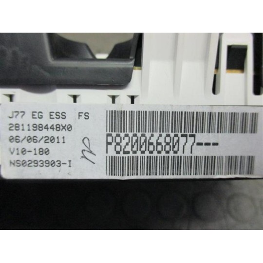 QUADRO STRUMENTI RENAULT Modus 2008>2013 usato