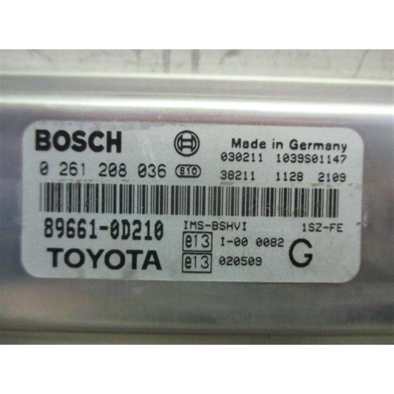 TOYOTA CENTRALINA MOTORE TOYOTA Yaris 2003>2005 usato