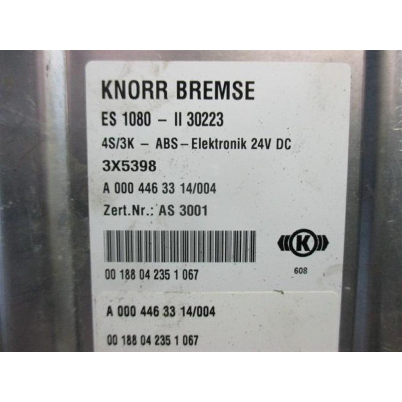 MERCEDES-BENZ truck ABS CONTROL UNIT MERCEDES-BENZ truck Atego 970 used