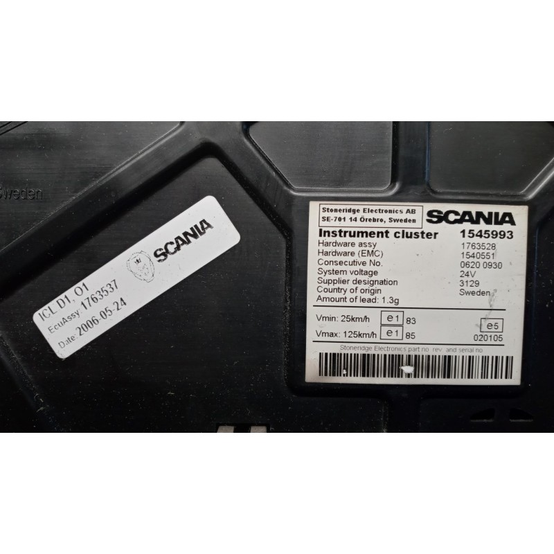 SCANIA QUADRO STRUMENTI SCANIA Serie R 2005> usato