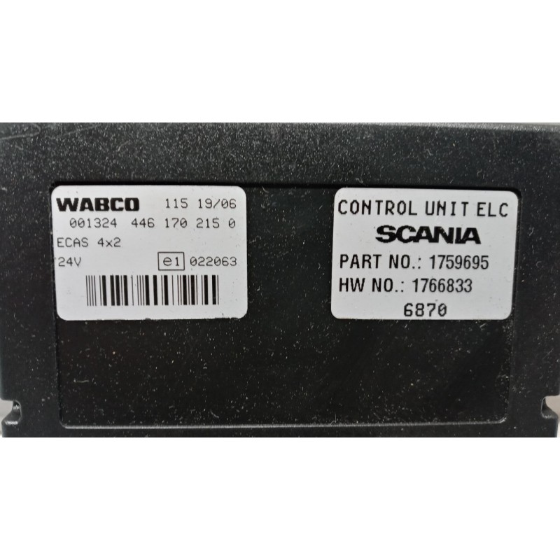 SCANIA VARIOUS CONTROL UNIT C SCANIA Serie R 2005> used