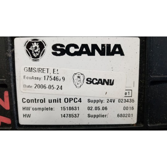 VARIOUS CONTROL UNITS D  SCANIA Serie R 2005> used
