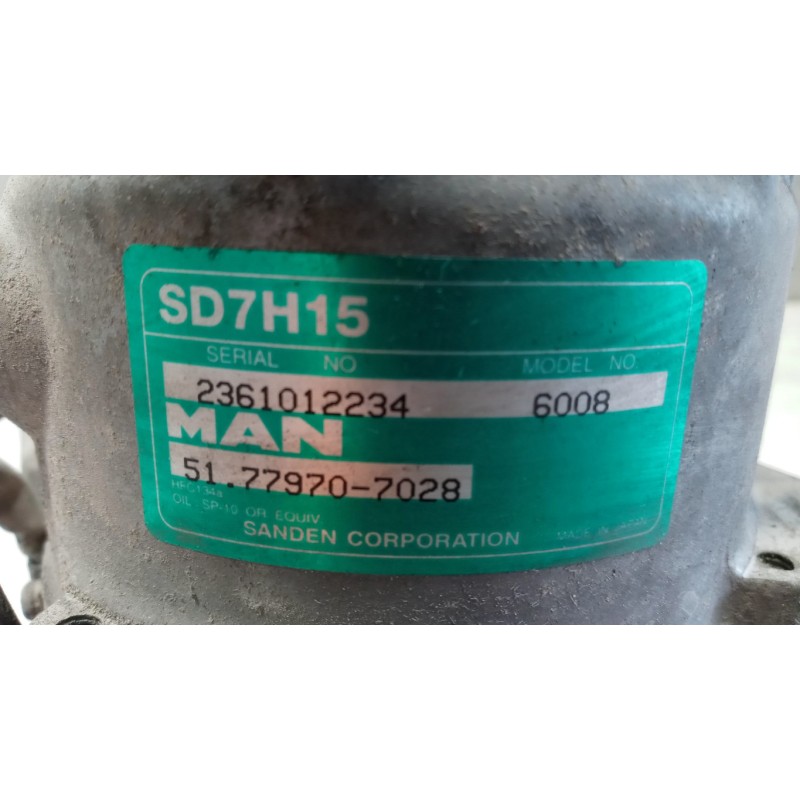 MAN COMPRESSORE ARIA CONDIZIONATA MAN TGX  usato