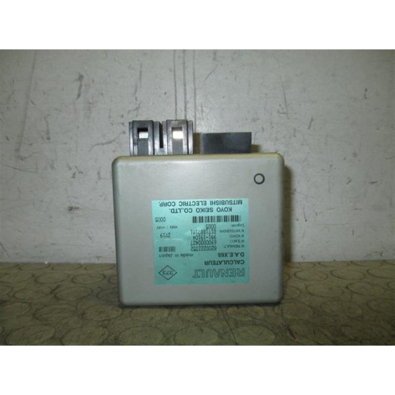 RENAULT VARIOUS CONTROL UNITS  RENAULT Clio 2001>2004 used