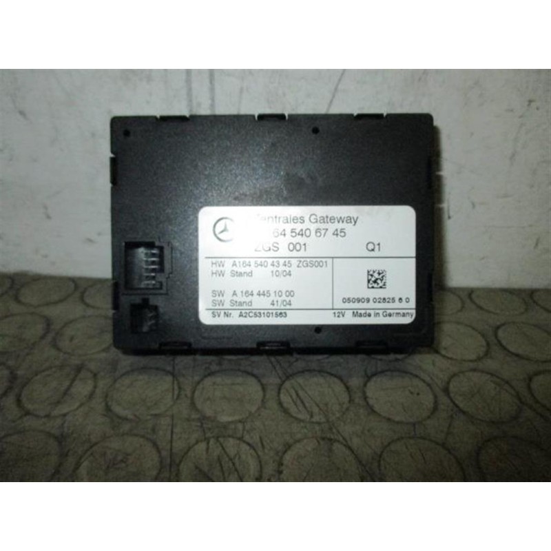 MERCEDES-BENZ VARIOUS CONTROL UNITS B  MERCEDES-BENZ Classe M (W164) 2005>2011 used