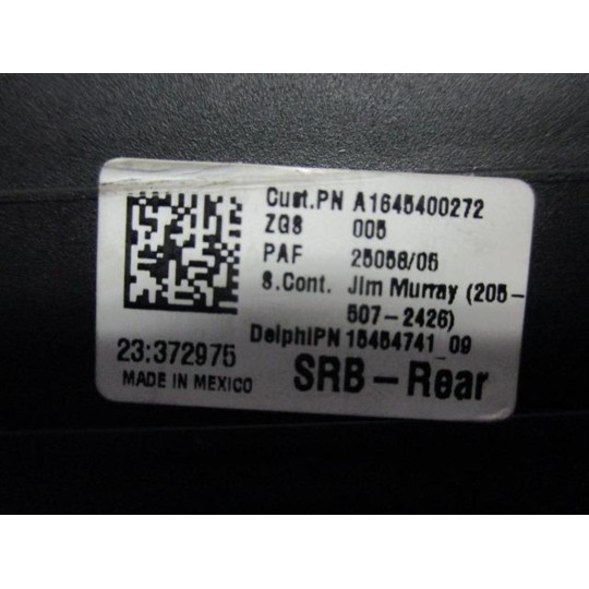 SCATOLA FUSIBILI MERCEDES-BENZ Classe M (W164) 2005>2011 usato