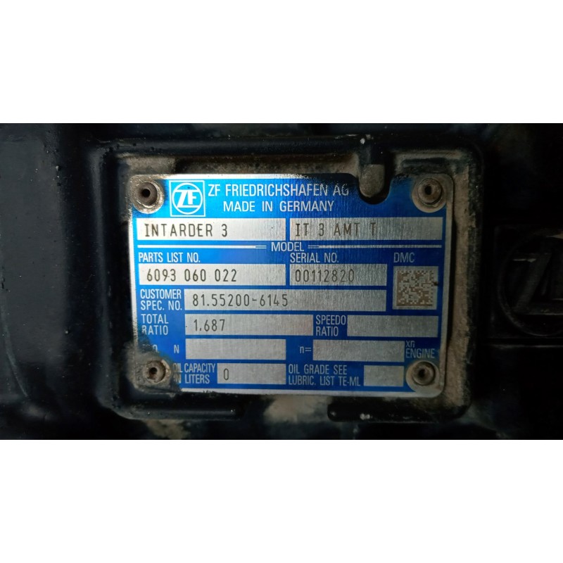 MAN INTARDER MAN TGX  usato