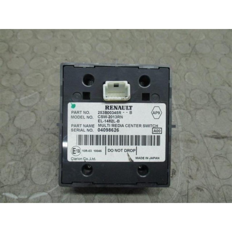 RENAULT INTERRUTTORI E PULSANTI ABITACOLO RENAULT Scenic 2012>2013 usato