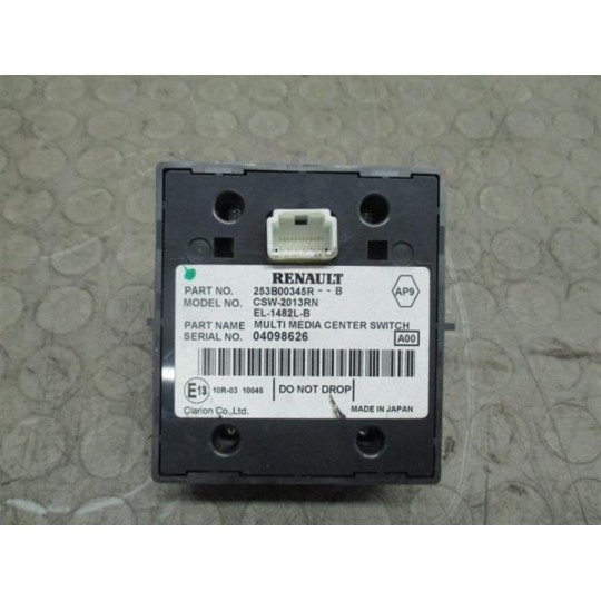 INTERRUTTORI E PULSANTI ABITACOLO RENAULT Scenic 2012>2013 usato