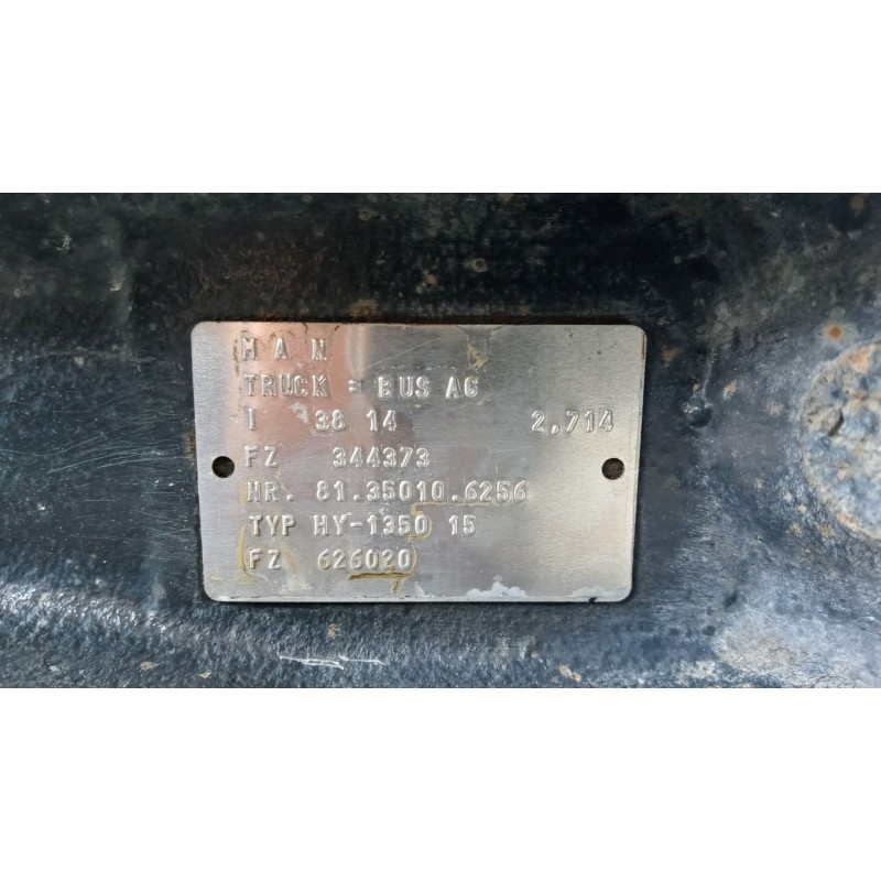 MAN ASSALE POSTERIORE MAN TGX  usato