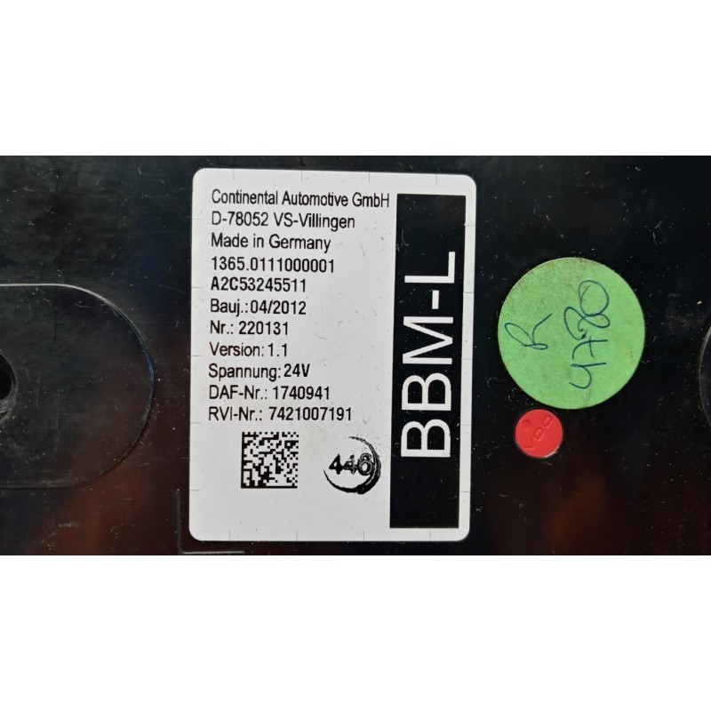 DAF VARIOUS CONTROL UNITS D  DAF 85CF used