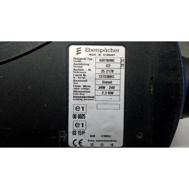 DAF WEBASTO DAF 85CF used