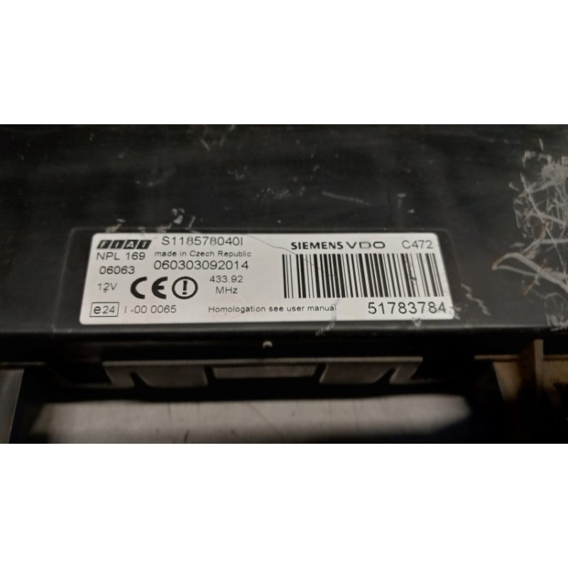 FIAT CENTRALINA MOTORE FIAT Panda Cross 2005>2013 usato