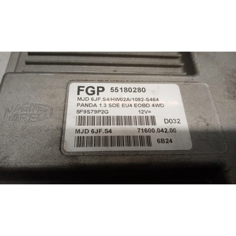 FIAT ENGINE UNIT FIAT Panda Cross 2005>2013 used