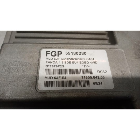 CENTRALINA MOTORE FIAT Panda Cross 2005>2013 usato